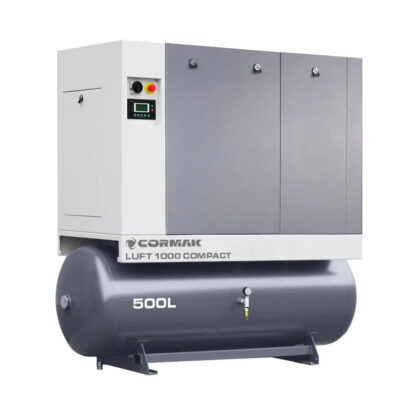 Skrutkový kompresor LUFT 1000 + odvlhčovač N10S + 500l vzdušník