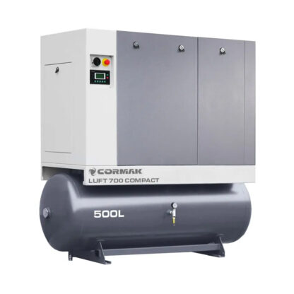 Skrutkový kompresor LUFT 700 + odvlhčovač N10S + 500l vzdušník