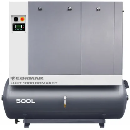 Skrutkový kompresor LUFT 1000 + odvlhčovač N10S + 500l vzdušník - Image 2